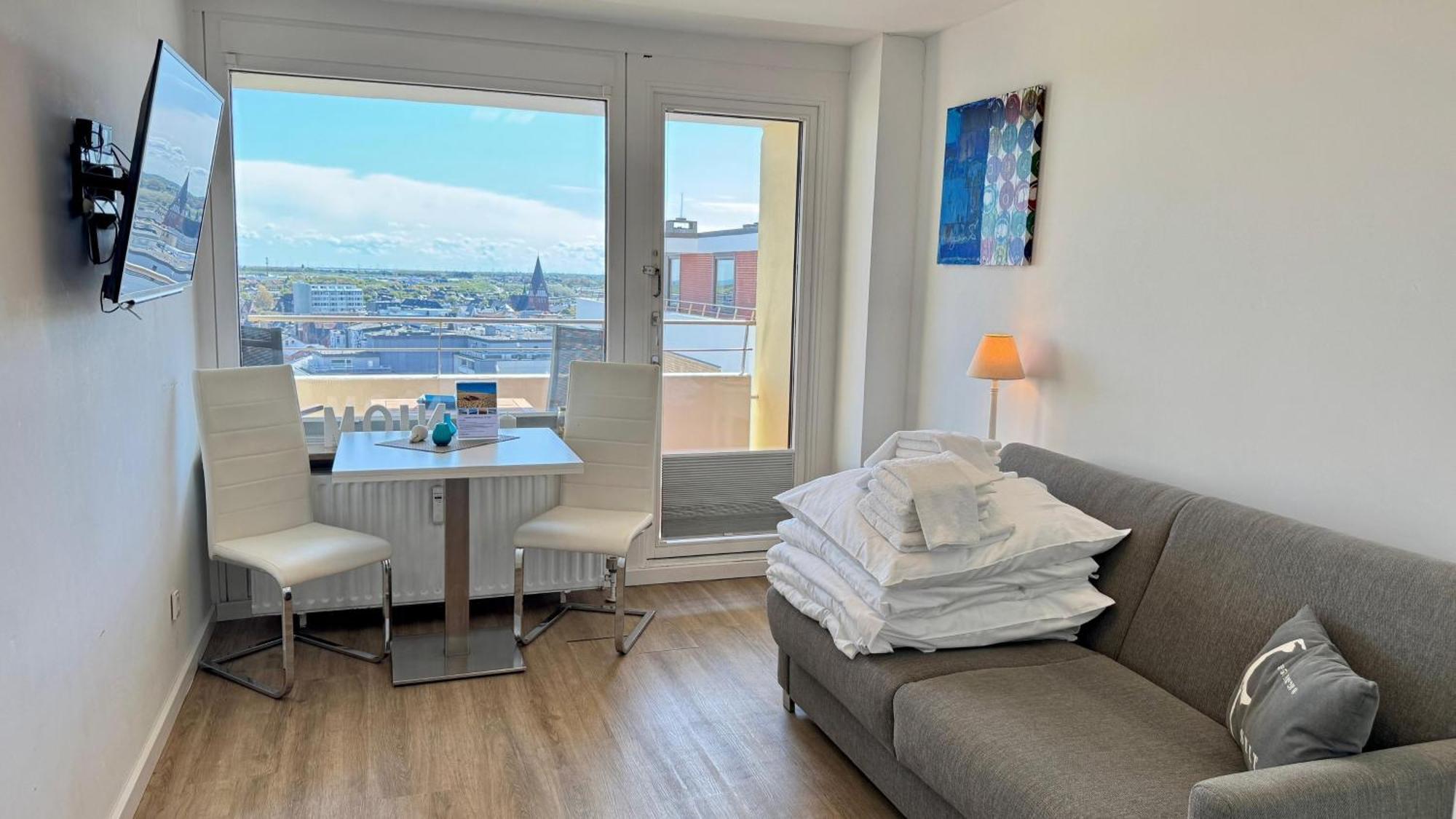 1-194, Traumhafter Blick Ueber Westerland Im Haus Metropol, 8 Etage Esterno foto